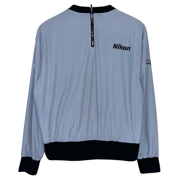 LPGA Mint Grey Sponsored Long Sleeve Golf Athletic Pullover Size Small - Picture 9 of 14